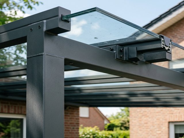 Doppelcarport aus Aluminium in Fritzlar